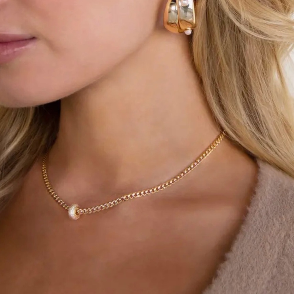 Ettika chain link pendant necklace
